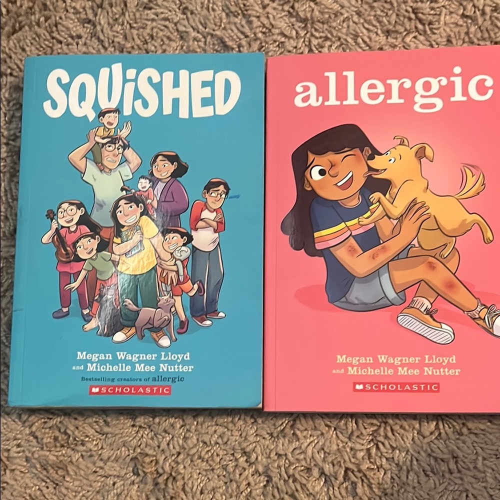 Scholastic Books: Squished & Allergic